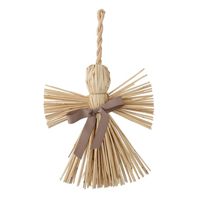 Decorazione natalizia, motivo: Hirah, angelo in paglia di grano