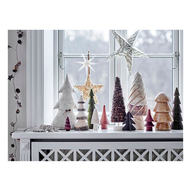Décoration de Noël Rias en frêne | Brun