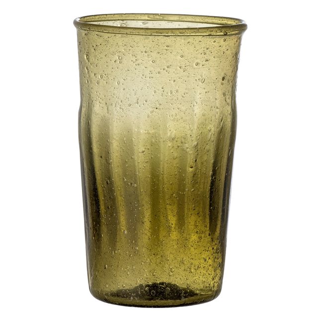 Verre Taja en verre recyclé | Vert kaki