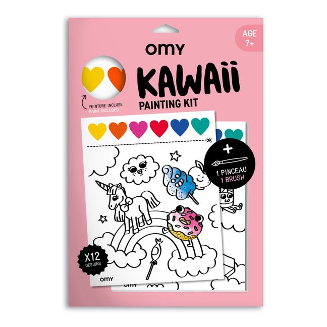 Kit de peinture - Kawaii