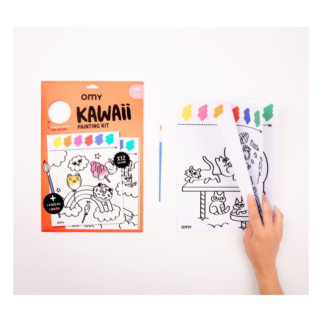 Kit de peinture - Kawaii