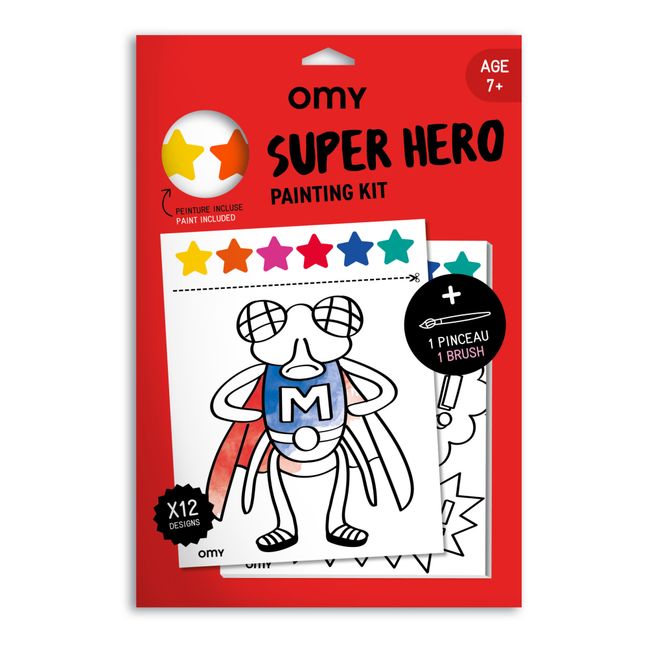 Kit de pintura - Super Héroe