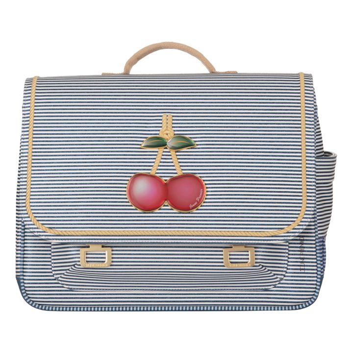Midi Cherry School Bag Blue- Product image n°0