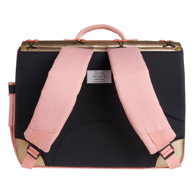 Schulranzen Midi Cherry Pompon | Gold