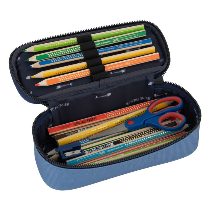Twin Rex Pencil Case Blue- Product image n°1