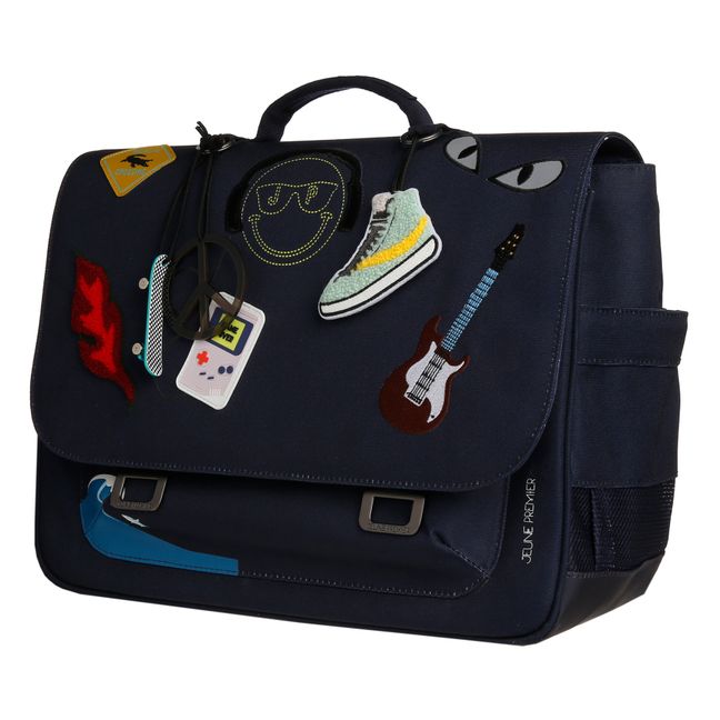 Midi Mr. Gadget School Bag  Blu