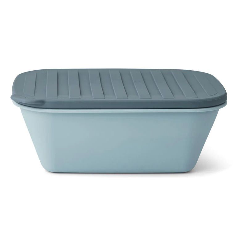 Bento Lunchbox Chauffant en Silicone pliable avec Couverts