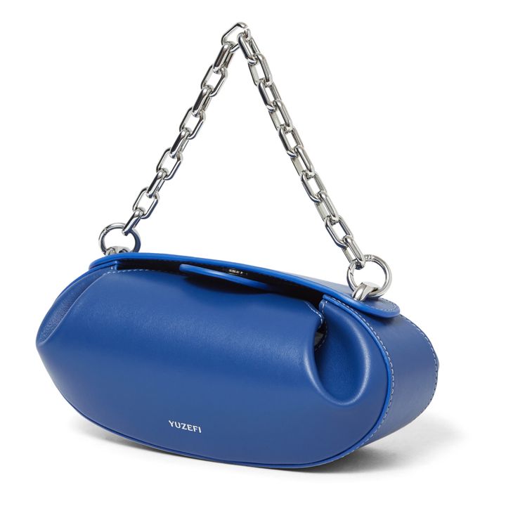 Dinner Roll Leather Bag  | Azul- Imagen del producto n°2