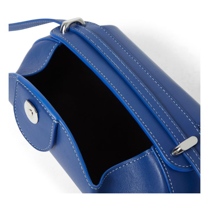 Dinner Roll Leather Bag  Blue- Product image n°4
