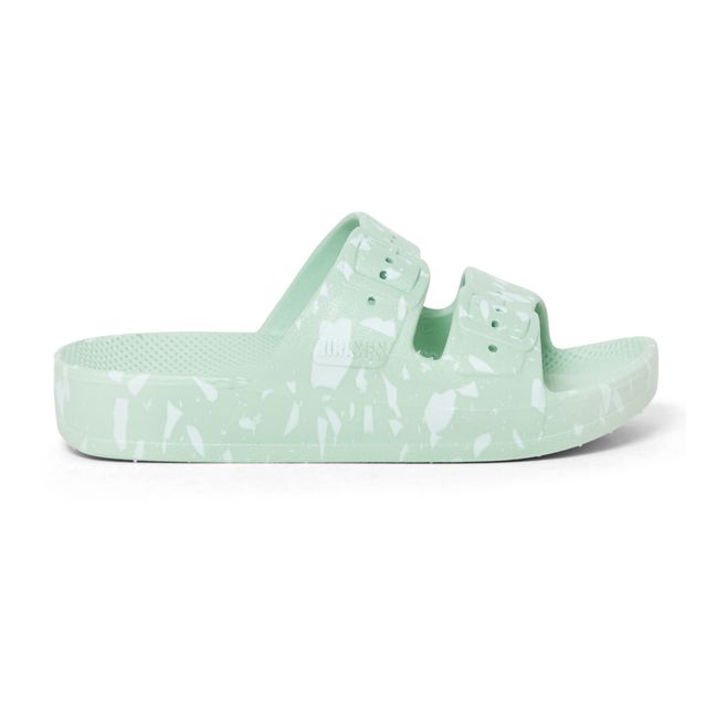 Terrazzo Basic Sandals | Wassergrün