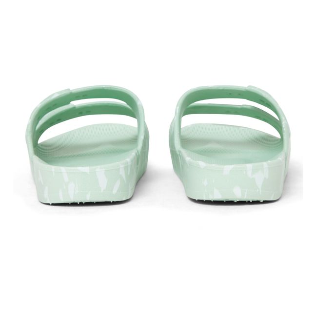 Sandalen Basic Terrazzo | Wassergrün