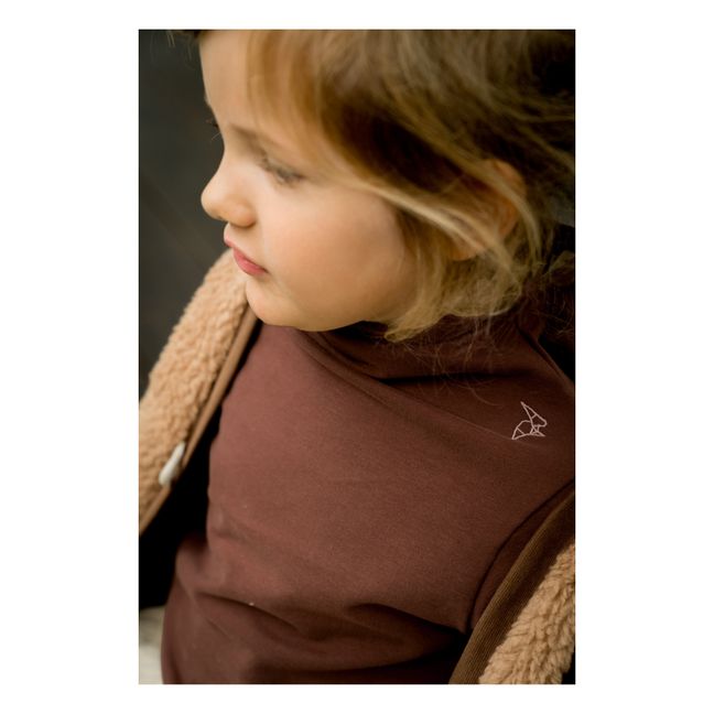 Robby Organic Cotton Jumper | Marrone
