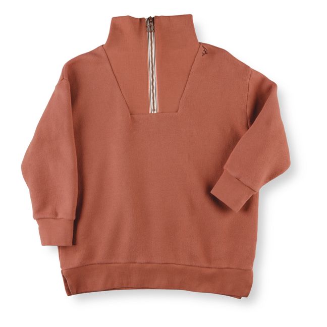 Aldo Organic Cotton Sweatshirt | Dusty Pink
