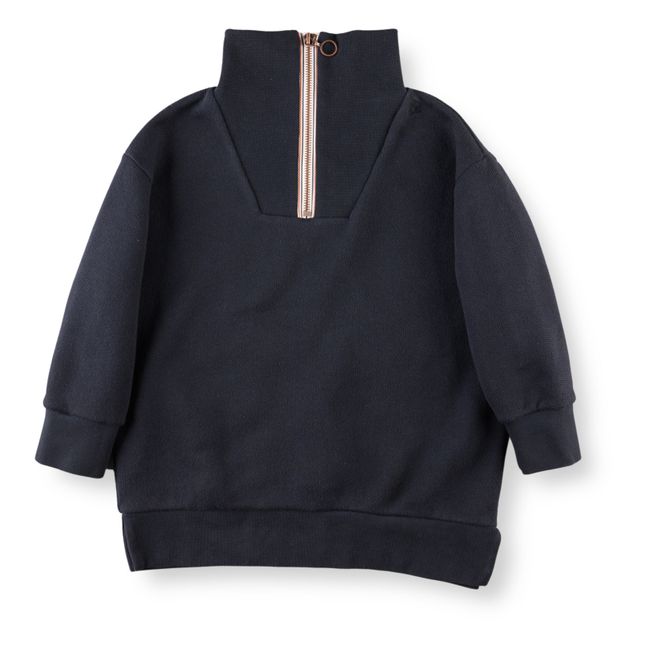 Aldo Organic Cotton Sweatshirt | Navy