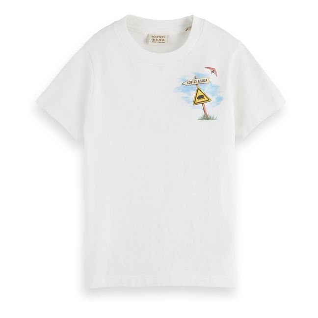 Parasol T-shirt | Bianco