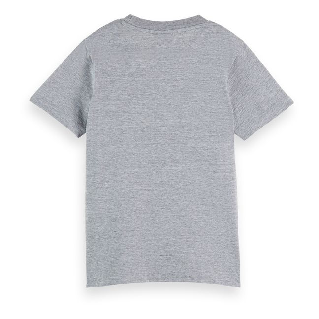 T-Shirt | Grau Meliert
