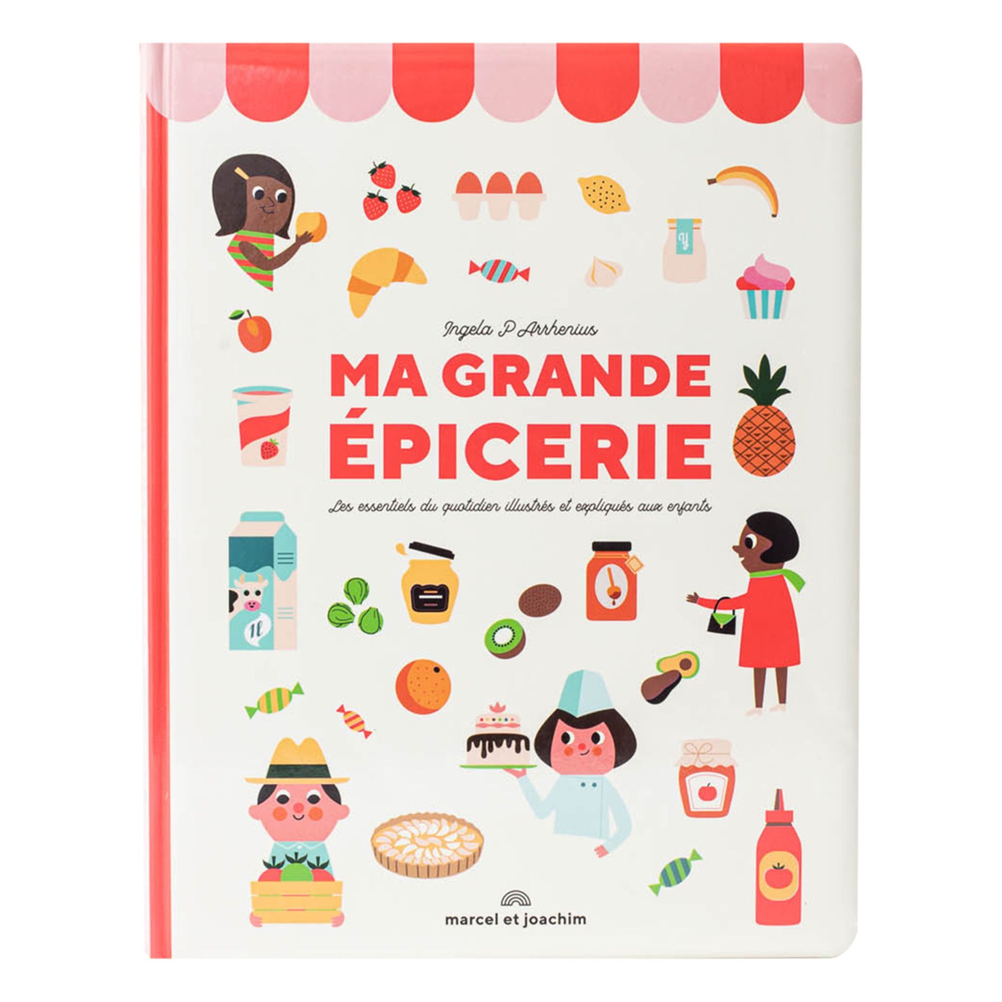 Smallable Livre Ma grande épicerie – Ingela P Arrhenius Multicolore – Marcel & Joachim – Taille unique