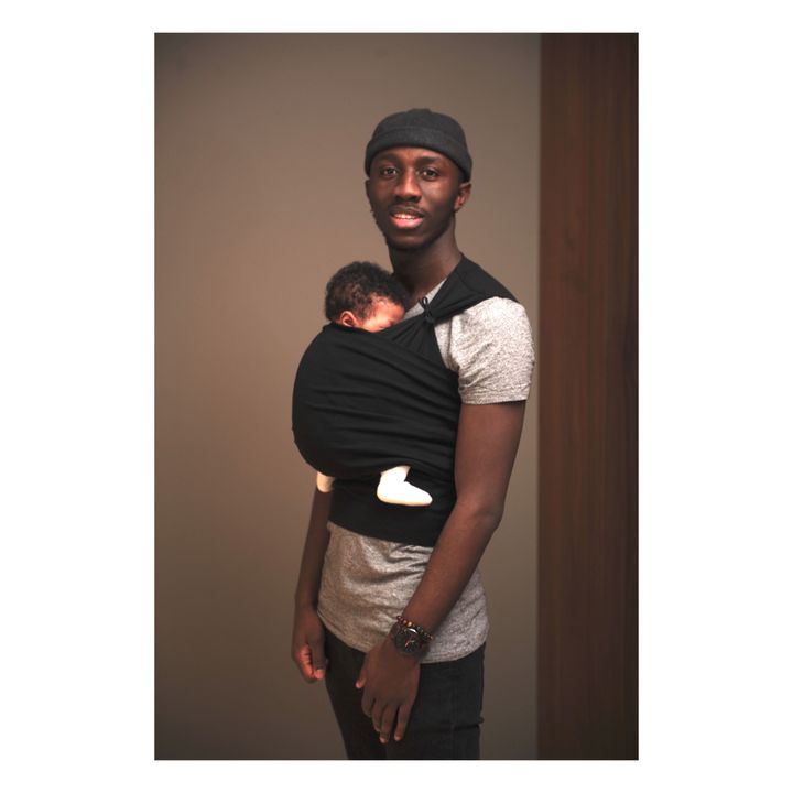 Mochila portabebés Carry&Pack | Negro- Imagen del producto n°3