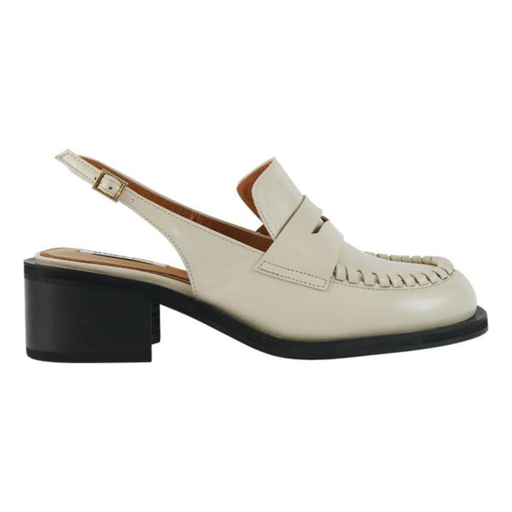 Reike Nen - Slingback Heel Loafers - Cream | Smallable