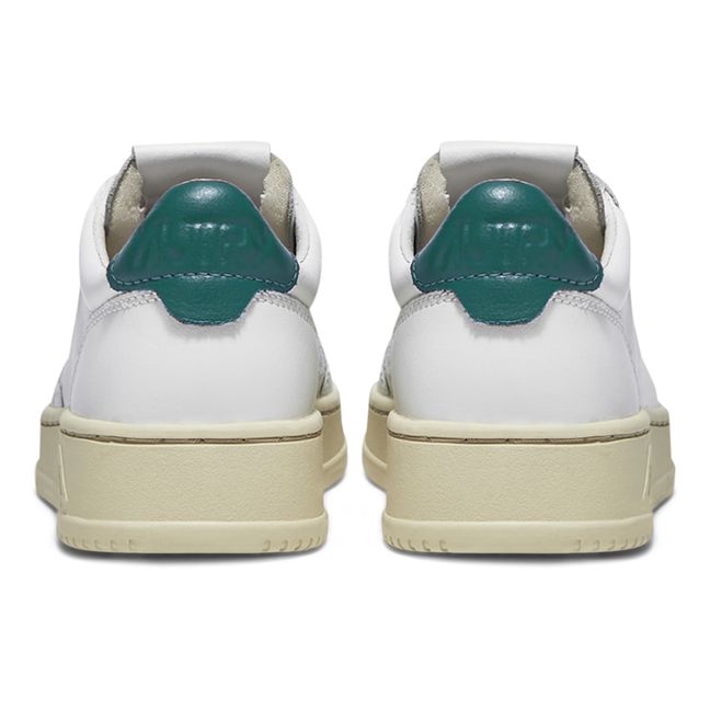 Zapatillas Medalist Low de cuero | Azul Petróleo