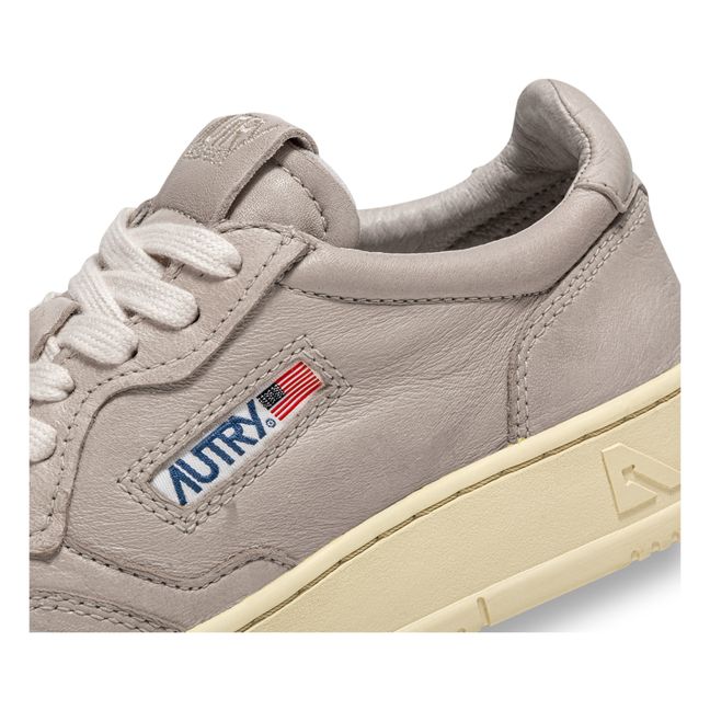 Scarpe da ginnastica Medalist Low in pelle di capra | Beige