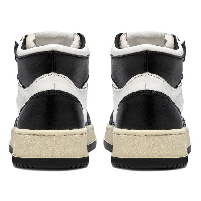 Zapatillas Medalist Mid Piel Bicolor | Negro