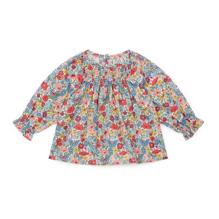Exclusive Liberty Flower Blouse Blue- Product image n°0