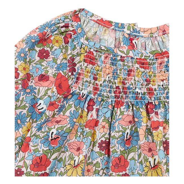 Blouse Liberty Exclusif Flower | Bleu