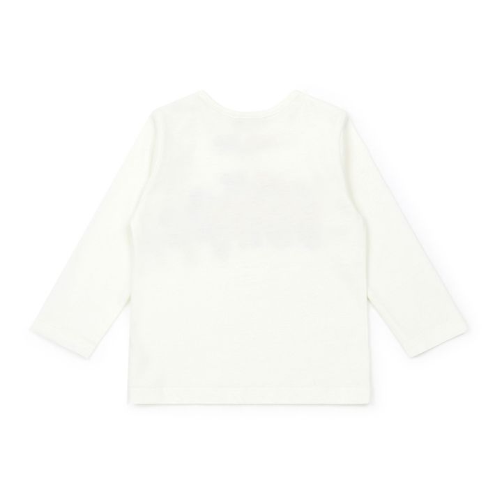 Organic Cotton Flower Baby T-shirt | Crudo- Imagen del producto n°2