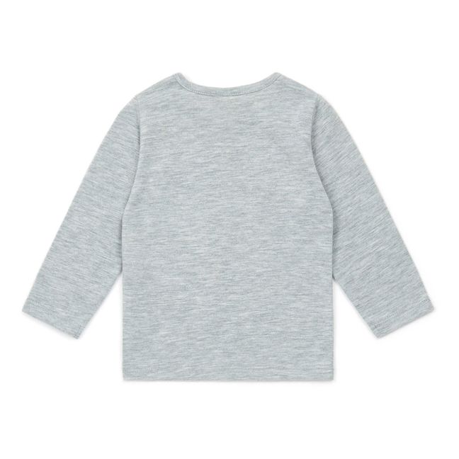Cracker Organic Cotton T-shirt | Grau Meliert
