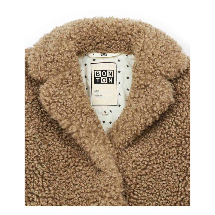 Frenchi Sherpa Coat | Camel- Immagine del prodotto n°1