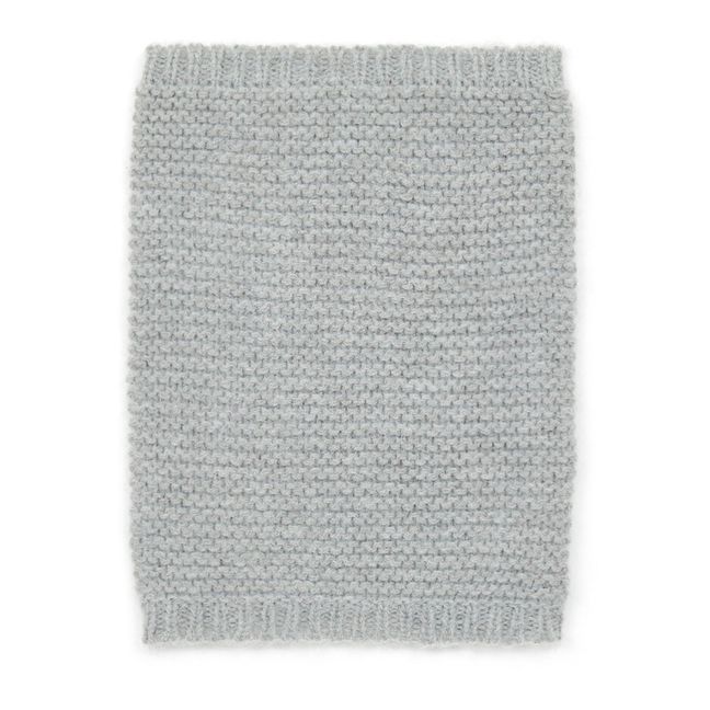 Woollen Snood | Heather grey