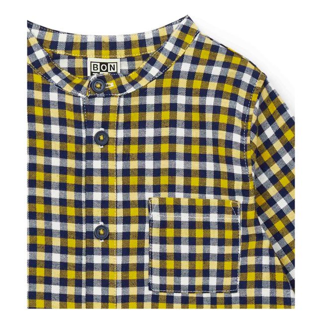 Eloi Checked Shirt | Yellow