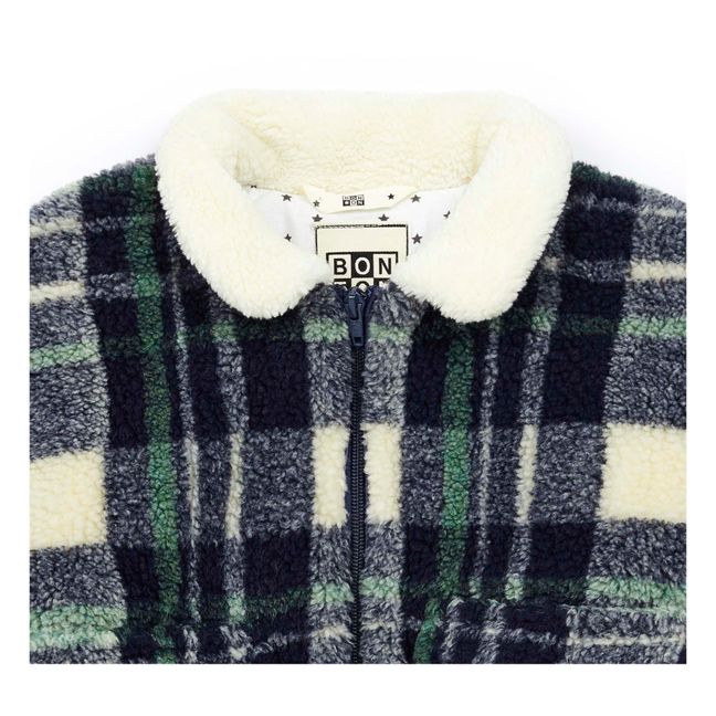 Fritz Faux Fur Jacket | Azul Marino