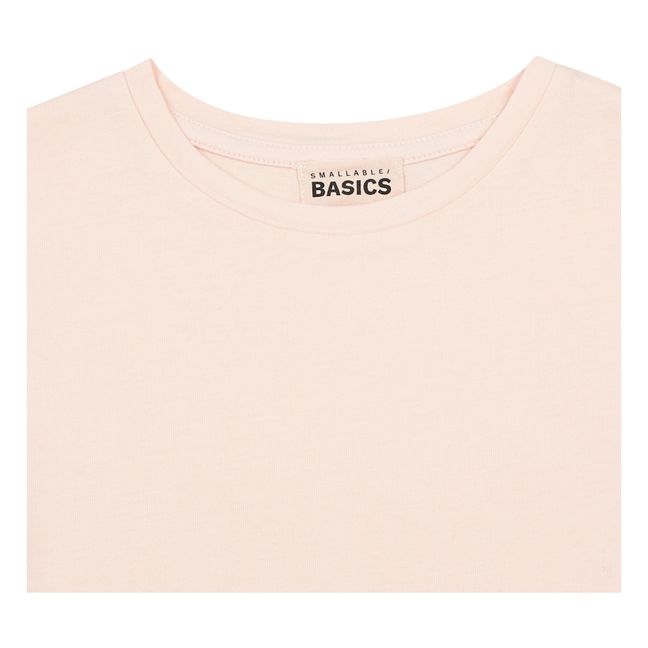 T-Shirt Coton Bio | Rose poudré