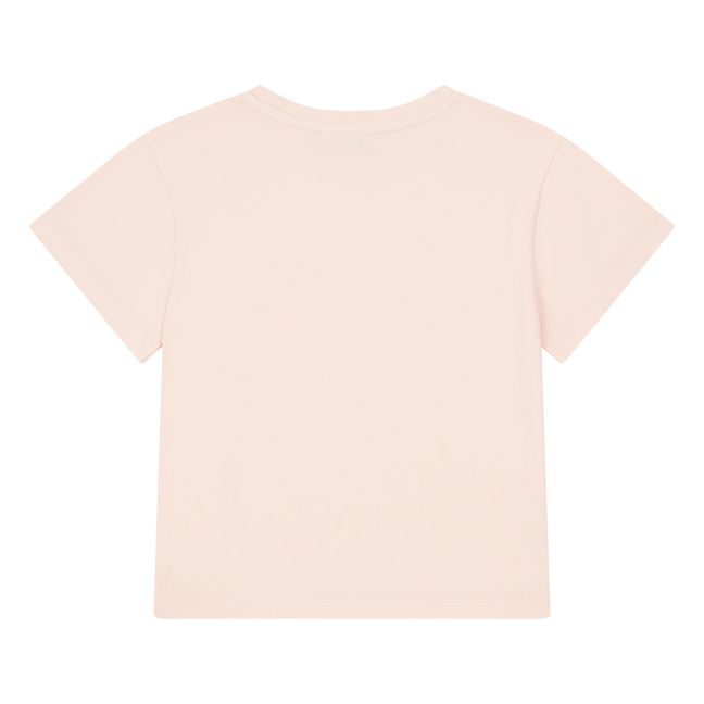 T-Shirt Coton Bio | Rose poudré