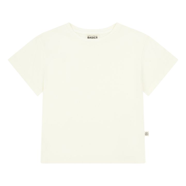 Organic Cotton T-shirt | Off white- Product image n°0