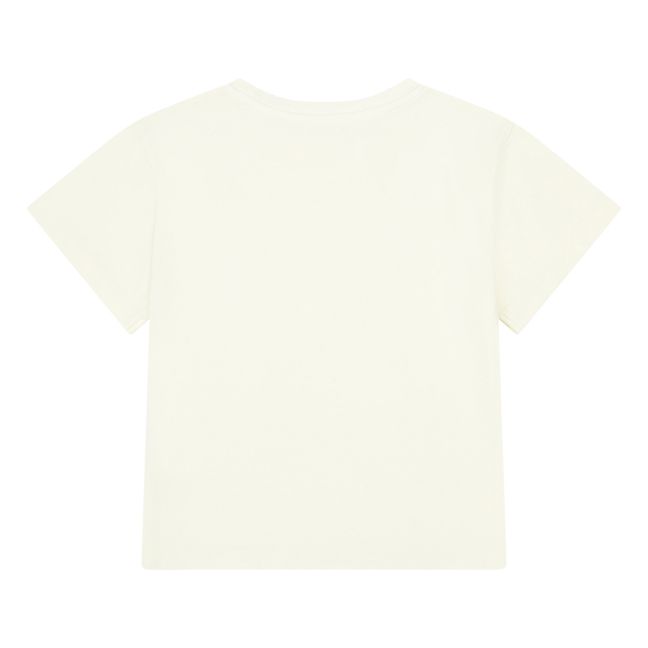 T-Shirt Coton Bio Blanc cassé