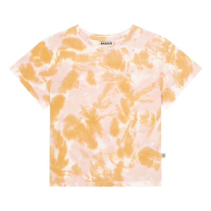 Organic Cotton T-shirt Tie&dye Dusty pink- Product image n°2