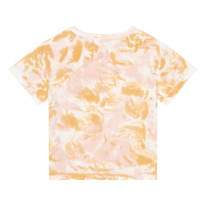 Organic Cotton T-shirt Tie&dye Dusty pink- Product image n°4