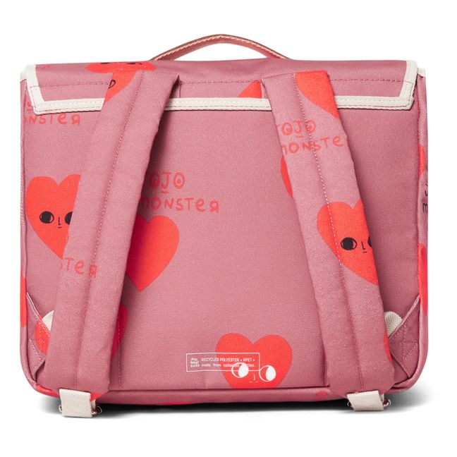 Heart School Bag Red