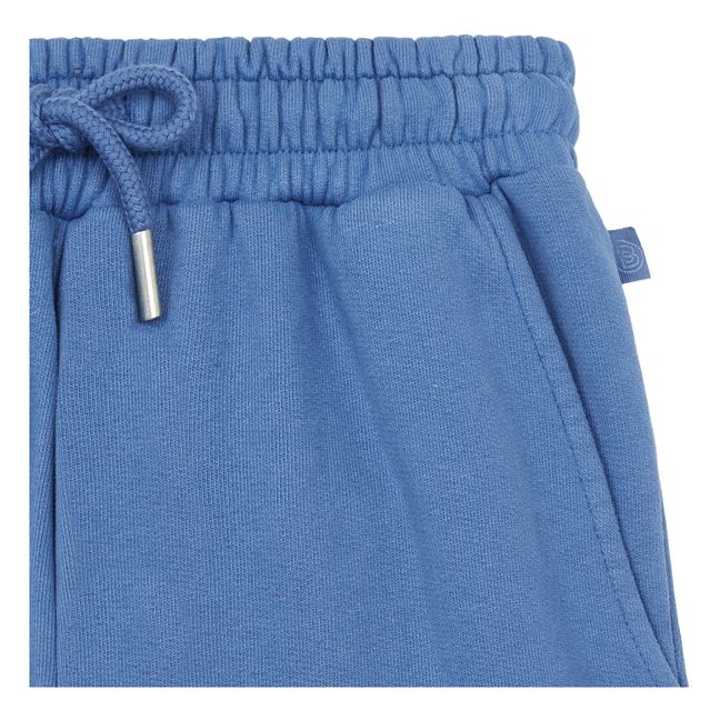 Jogger Loose Coton Bio | Bleu Tempête