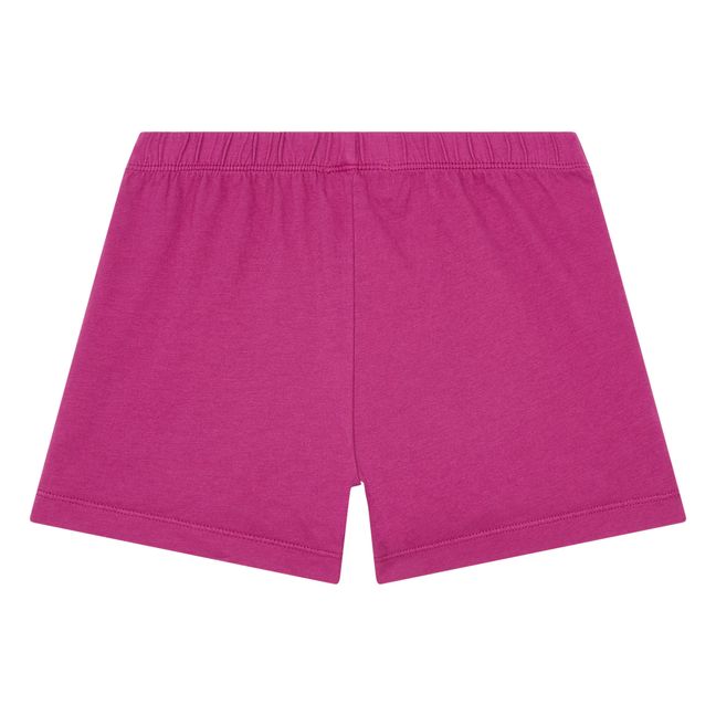 Shorts aus Bio-Baumwolle | Magenta
