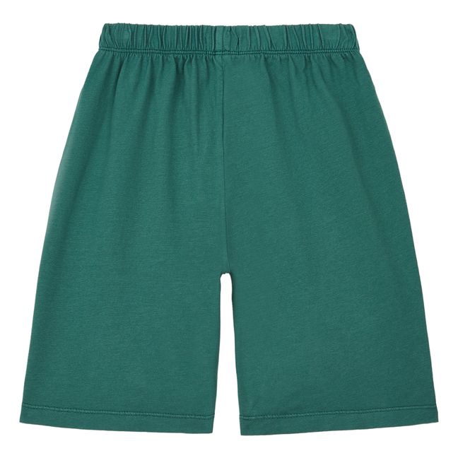 Short Coton Bio | Vert sapin