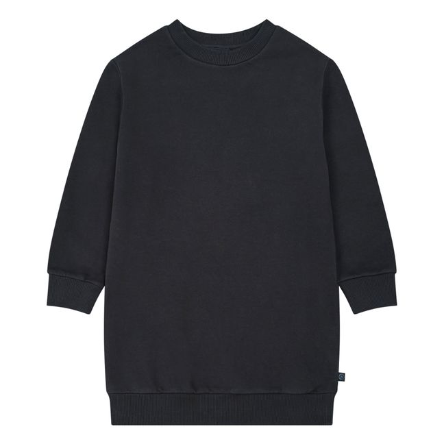 Vestido de algodón orgánico | Negro