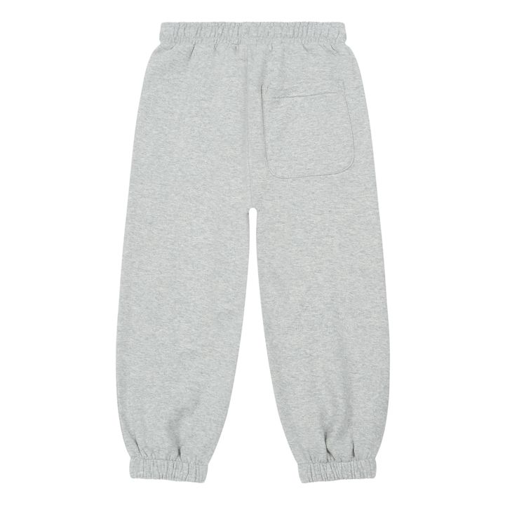 Loose Organic Cotton Joggers | Heather grey- Product image n°4