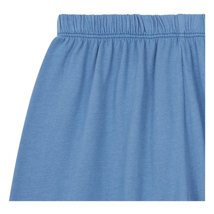Loose Organic Cotton Pyjama Trousers | Blu Tempesta- Immagine del prodotto n°1