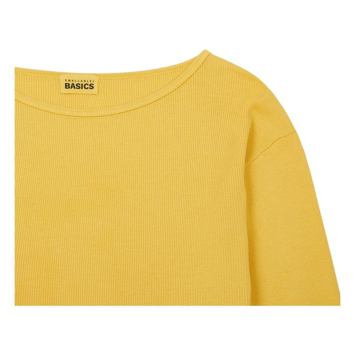 SMALLABLE BASICS - T-Shirt Fille Manches Longues Jersey Coton Bio