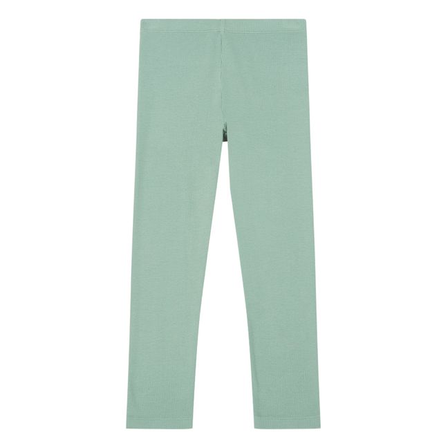Legging Côtelé Coton Bio | Sauge