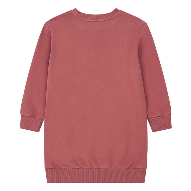 Robe Sweat Coton Bio | Rouge brique